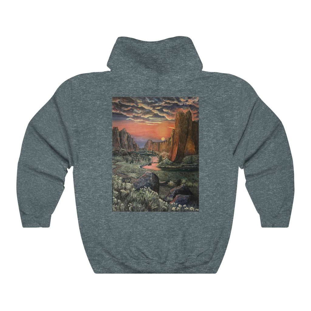 Smith Rock Unisex Heavy Blend™ Hooded Sweatshirt