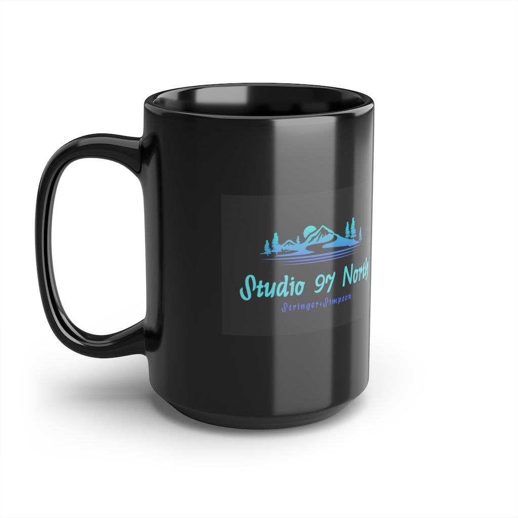 Black Mug, 15oz