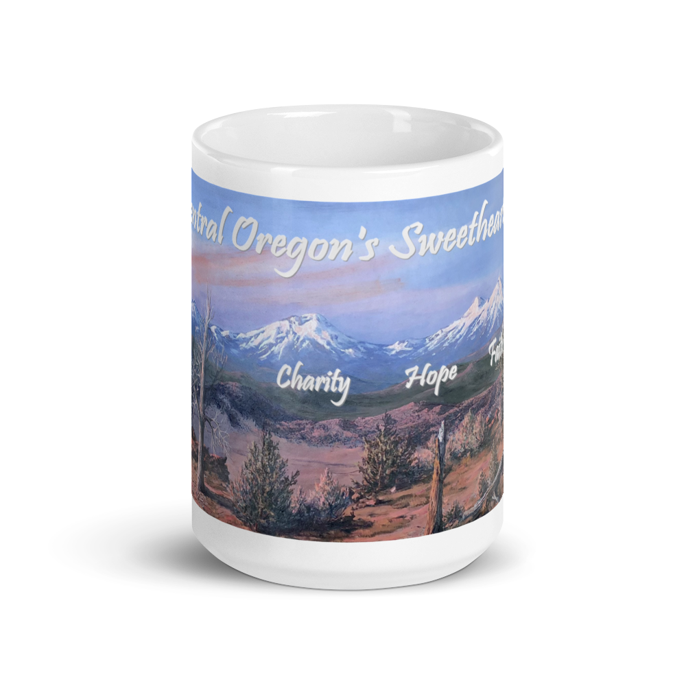 Central Oregon's Sweethearts Mug - 15 oz